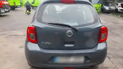 Vehículo de desguace nissan micra (k13) acenta del año 2016 con motor hr12de