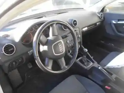 Veículo de Sucata audi a3 sportback (8pa) 1.9 tdi do ano 2007 alimentado bxe