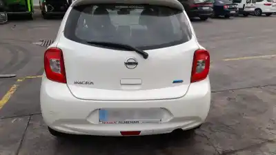 Vehículo de desguace nissan micra (k13) acenta del año 2013 con motor hr12de