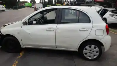 Vehículo de desguace nissan micra (k13) acenta del año 2013 con motor hr12de