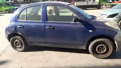 Veículo de Sucata nissan micra (k12e) cg12de do ano 2003 alimentado cg12de