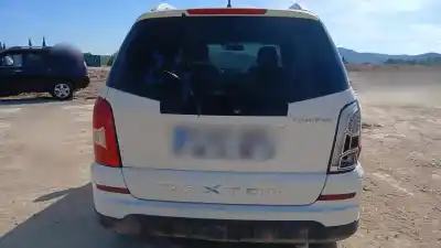 Scrapping Vehicle ssangyong rexton w d20dtr of the year 2014 powered d20dtr