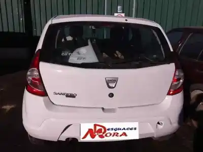 Veículo de Sucata dacia sandero 1.2 16v cat do ano 2010 alimentado d4f f7