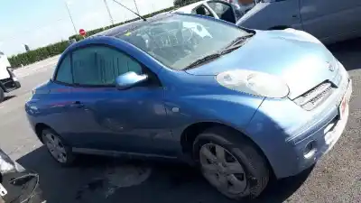 Sloopvoertuig NISSAN MICRA C+C (CK12E) Acenta van het jaar 2007 aangedreven CR14DE