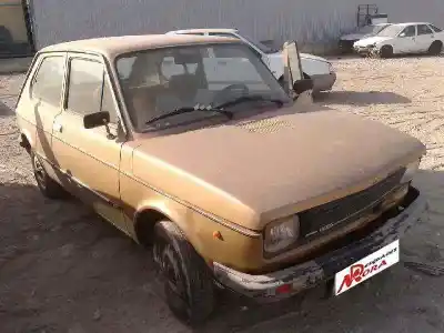 Veicolo di demolizione seat 127 seat 127 dell'anno 1978 alimentato 100gl7000