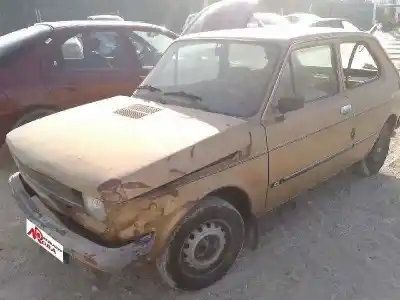 Scrapping Vehicle SEAT 127 SEAT 127 of the year 1978 powered 100GL7000