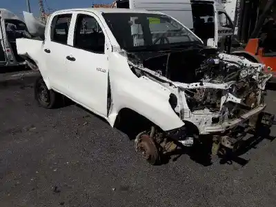 Scrapping Vehicle toyota hilux 2.5 td -2kd-ftv 4p of the year 2018 powered 