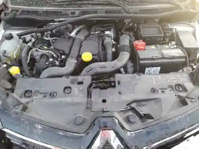 Scrapping Vehicle renault captur intens of the year 2016 powered k9k e6