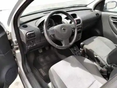 Scrapping Vehicle opel corsa c blue line of the year 2004 powered z14xep