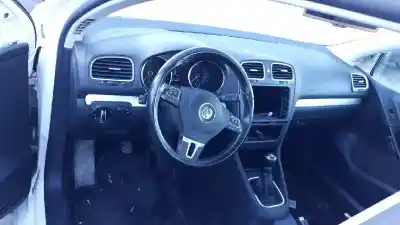 Scrapping Vehicle volkswagen golf vi (5k1) rabbit bluemotion of the year 2009 powered 