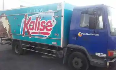 Véhicule à la ferraille daf fa 55.210 de l'année 1992 alimenté 