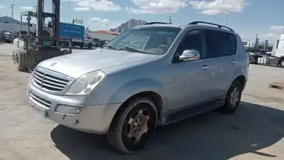 Scrapping Vehicle ssangyong rexton 270 xdi limited of the year 2005 powered d27dt