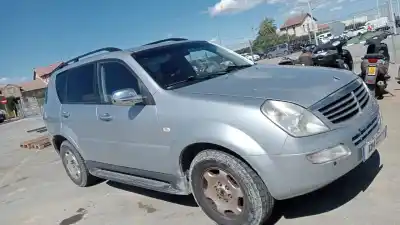 Scrapping Vehicle ssangyong rexton 270 xdi limited of the year 2005 powered d27dt