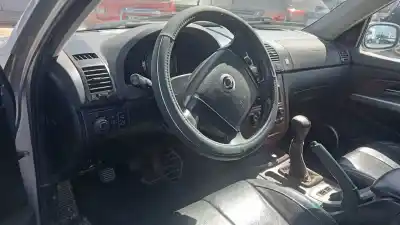 Scrapping Vehicle ssangyong rexton 270 xdi limited of the year 2005 powered d27dt