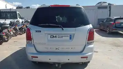 Scrapping Vehicle ssangyong rexton 270 xdi limited of the year 2005 powered d27dt