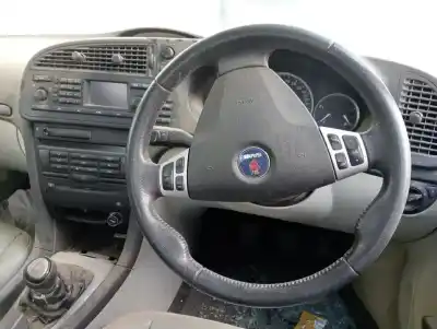 Veicolo di demolizione saab 9-3 berlina 2.0 s turbo dell'anno 2006 alimentato 