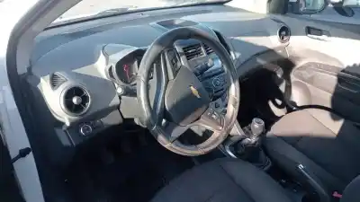 Verschrottungsfahrzeug chevrolet aveo sedán ltz des jahres 2012 angetrieben a14xer