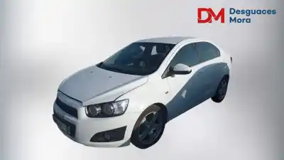 Verschrottungsfahrzeug chevrolet aveo sedán ltz des jahres 2012 angetrieben a14xer