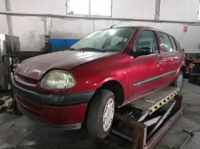 Scrapping Vehicle RENAULT CLIO II FASE I (B/CBO) D7F of the year 1998 powered 