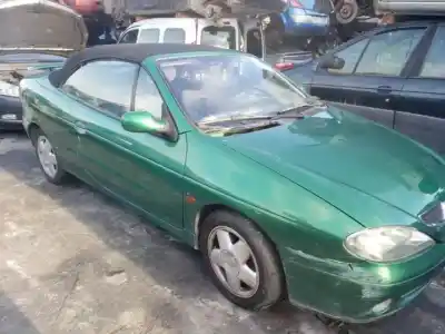 Scrapping Vehicle renault megane i fase 2 cabriolet (ea..) k4m700 .k7m702.k4m700.k4ma7.k4m.k4m708 of the year 1999 powered 