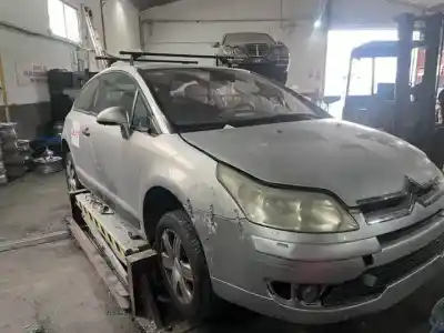 Scrapping Vehicle citroen c4 coupe 9hx of the year 2004 powered 