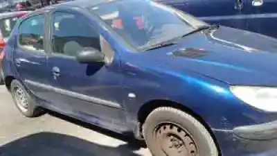 Scrapping Vehicle peugeot 206 berlina d-wjy of the year 2000 powered 
