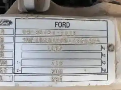 Veículo de Sucata ford ka (ccq) g/a9b do ano 1996 alimentado 