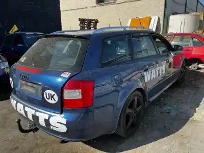 Утилизация автомобиля audi a4 avant (8e) avf года 2001 питание 