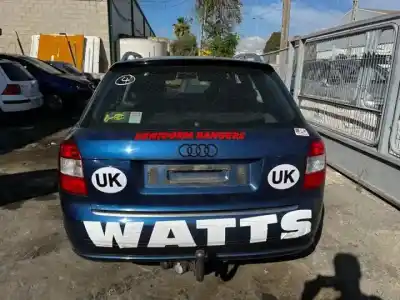 Утилизация автомобиля audi a4 avant (8e) avf года 2001 питание 