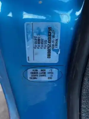 Здавання транспортного засобу renault clio ii fase ii (b/cb0) k4m744 року 2001 потужний 