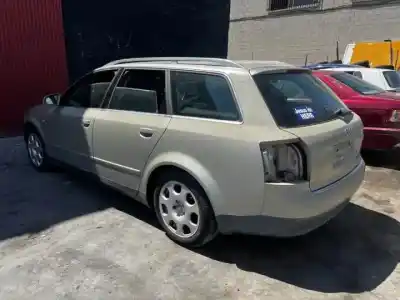 Утилизация автомобиля audi a4 avant (8e) ake года 2001 питание 