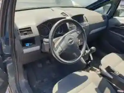 Scrapping Vehicle opel zafira b z16yng of the year 2005 powered 