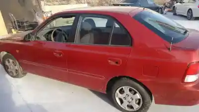 Veículo de Sucata hyundai accent (lc) g-g4eh do ano 1999 alimentado 