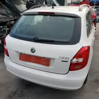 Scrapping Vehicle SKODA FABIA COMBI (5J5) CBZA of the year 2010 powered 