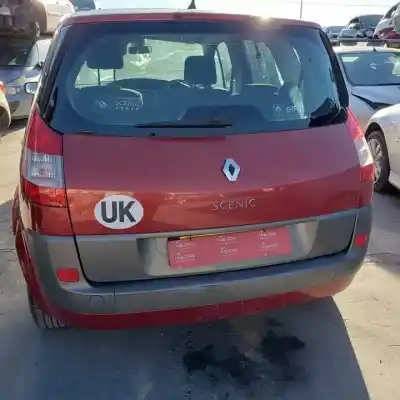 Scrapping Vehicle renault scenic ii k4m761 of the year 2006 powered 