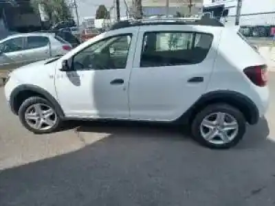 Scrapping Vehicle dacia sandero h4bb408 of the year 2012 powered 