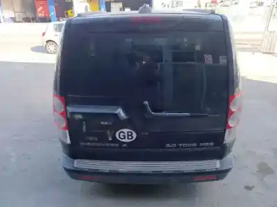 Verschrottungsfahrzeug land rover discovery 4 d-306dt des jahres 2009 angetrieben 