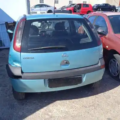 Scrapping Vehicle opel corsa c d-y17dtl of the year 2000 powered 