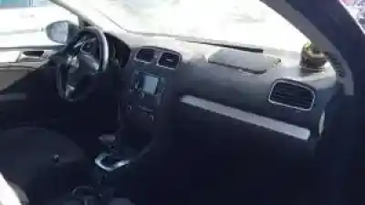 Verschrottungsfahrzeug volkswagen golf vi (5k1) cffb des jahres 2008 angetrieben 