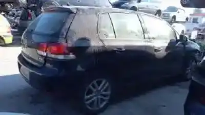 Verschrottungsfahrzeug volkswagen golf vi (5k1) cffb des jahres 2008 angetrieben 