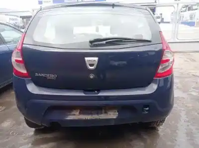 Veicolo di demolizione dacia sandero 1.6 lpg dell'anno 2009 alimentato 