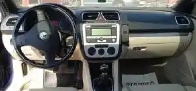 Veículo de Sucata volkswagen eos (1f7) bvy do ano 2006 alimentado 