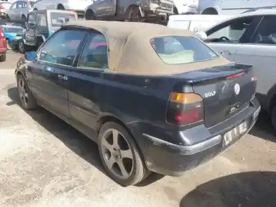 Verschrottungsfahrzeug volkswagen golf iii cabrio (1e7) awg des jahres 1998 angetrieben 