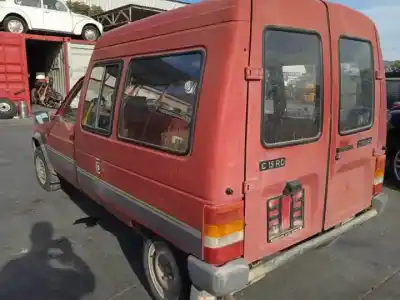 Scrapping Vehicle citroen c15 161a(xud7) of the year 1989 powered 