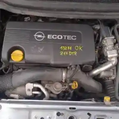 Verschrottungsfahrzeug opel zafira b z17dtr des jahres 2009 angetrieben 