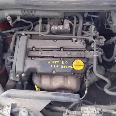 Scrapping Vehicle opel corsa d z14xep of the year 2006 powered 