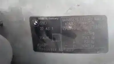 Veículo de Sucata bmw serie 3 coupe (e46) g226s1 do ano 2000 alimentado 