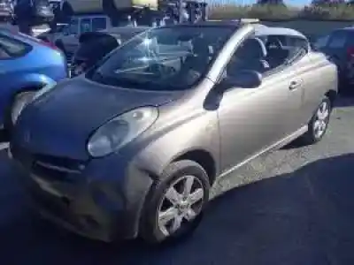 Scrapping Vehicle nissan micra c+c (ck12e) cr14de of the year 2005 powered 