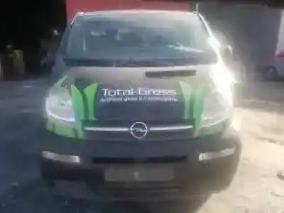 Scrapping Vehicle opel vivaro f9q762 of the year 2001 powered 