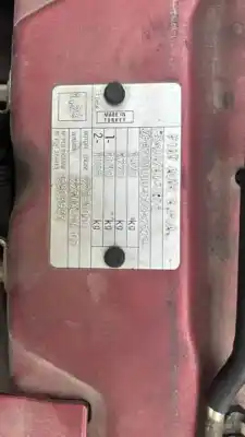 Scrapping Vehicle fiat i doblò (119) 223b1000 of the year 2005 powered 